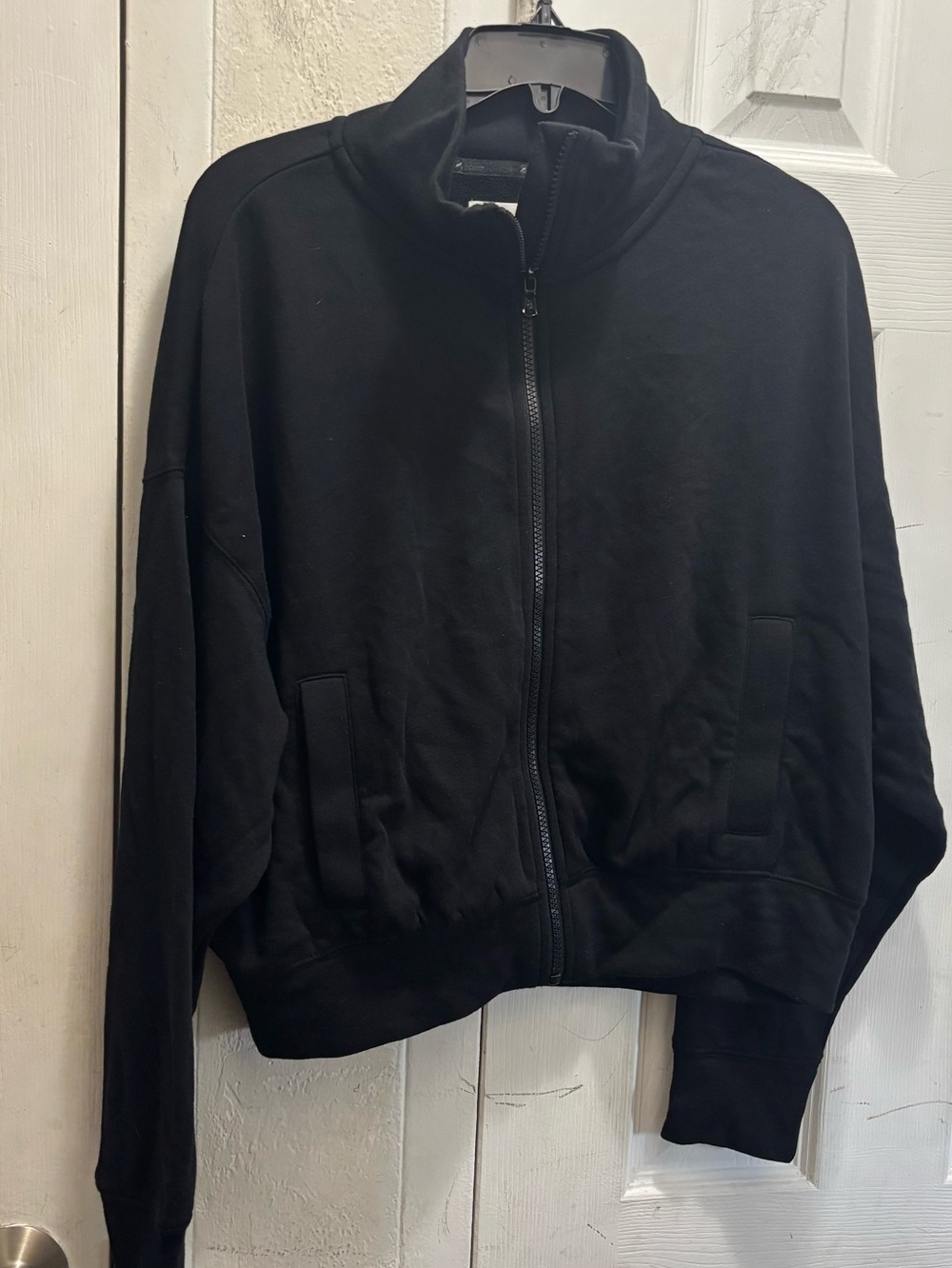 Lou Grey Black Zip-Front Women's Jacket